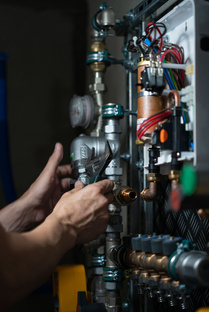 В процессе ремонта