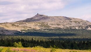 Вершина горы Ослянки