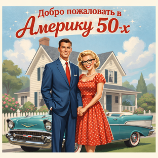 Добро пожаловать в Америку 50-х 