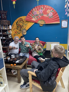 Чайная церемония в самом сердце города 