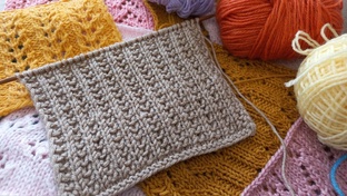 плотные узоры спицами. 