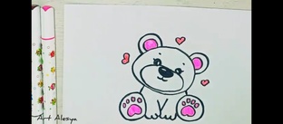 Рисунки мишек😍