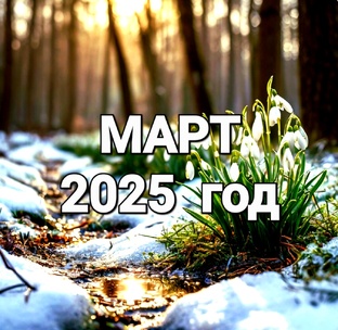 Март 2025 год