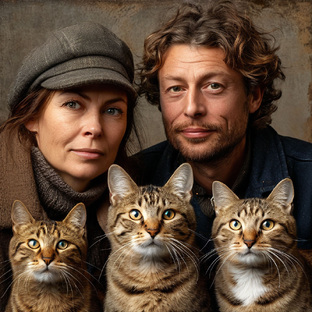 Кошки и люди