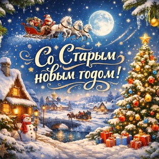 Со старым Новым годом красивые и прикольные поздравления своими словами в прозе