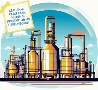 Хранение, сбыт газа, нефти и продуктов их переработки 