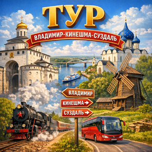 Тур Владимир-Кидекша-Суздаль