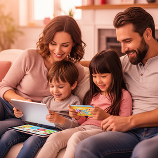 👨‍👩‍👧‍👦 Технологии и семья: Здоровый баланс