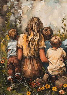 Поэма "Мия и три богатыря"