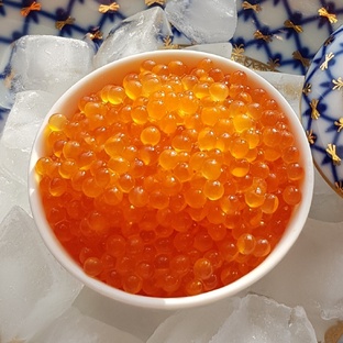 Солёная икра и рыба