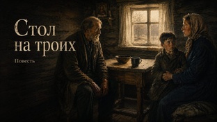 Стол на троих