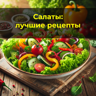 Салаты: лучшие рецепты для любой ситуации