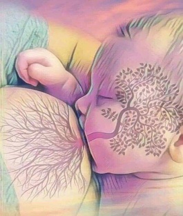 кормящий поэт 