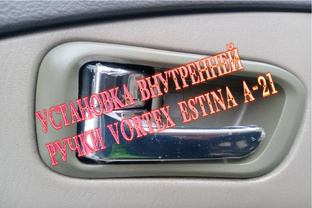 Ручка внутренняя Vortex Estina, Fora A-21