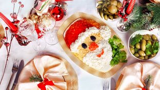 Салаты и закуски к новогоднему столу 