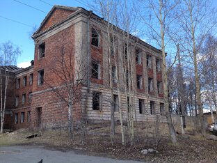Остатки военного городка в Кеми