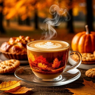 Осенние открытки 🍂🍁