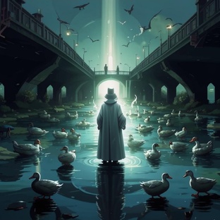 Серия сказок про уток - хранителей моста