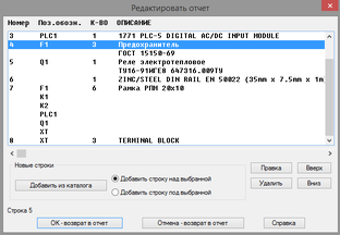 Отчеты по компоновкам