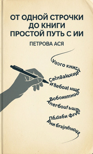 книга "От одной строчки до книги: простой путь с ИИ"