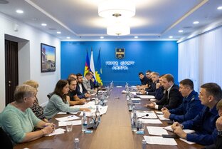 Встреча актива Горгиппии с мэром Анапы