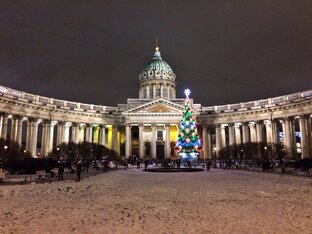 Зима в Петербурге