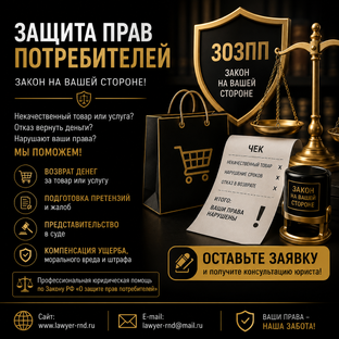 Защита прав потребителей | ЗоЗПП