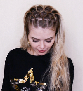 Прически на Новый год