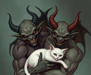 История Демонов-Богов Хамоса и Милхома 