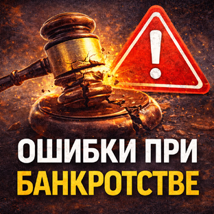 Ошибки при банкротстве