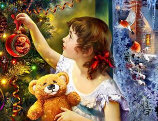 Новый год . Рождество Христово .