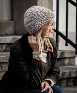 Шапки спицами