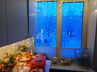 Уборка в новой квартире)