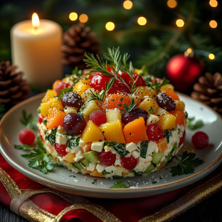 Салаты праздничные