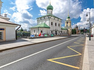 Московские улицы, названные в честь святых