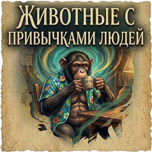 Животные с привычками людей
