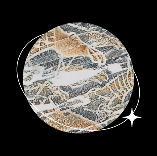 Камень на холсте