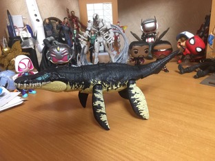 Фигурки динозавров от фирмы mattel по миру Юрского периода