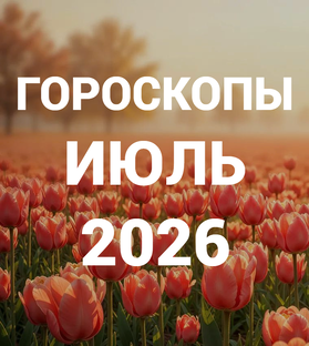 ГОРОСКОПЫ | ИЮЛЬ 2026