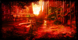 Роман ужасов "Чужие здесь не ходят".