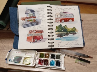 Кухня художника