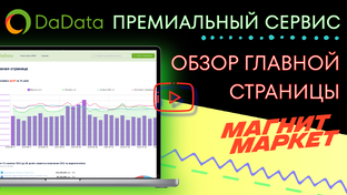 DaData - Сервис аналитики Магнит Маркет
