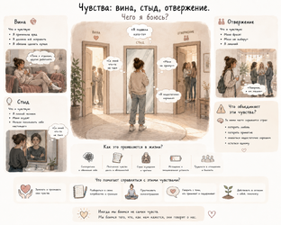 ✨Чувства: вина, стыд и отвержение ✔
