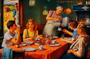 Три поколения Московских застолий