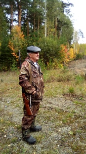 Охота в лесу и на озере !