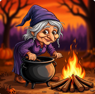 Вышивальная игра «Должок Бабе Яге»