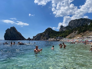 Пляжи Крыма