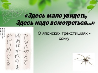 Мои хокку (непрофессионально)