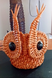 Плетение из бумажной лозы