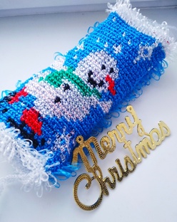 банные мочалки с рисунками и надписями 